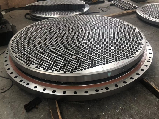 Tấm ống trao đổi nhiệt ASTM B432 Tấm ốp thép titan Gr16