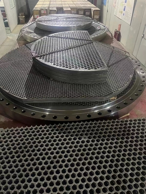 R60702 R60705 Tấm ống trao đổi Tấm trao đổi nhiệt zirconium