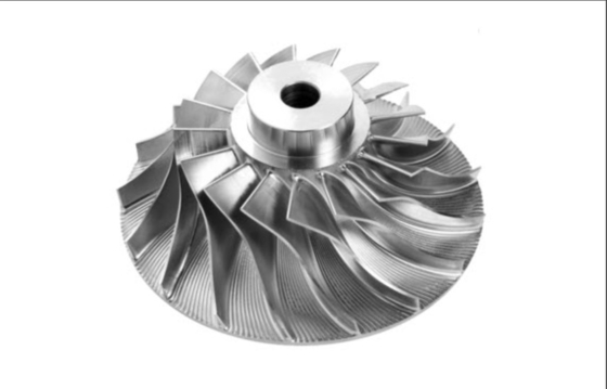 Gr1 Gr2 Gr5 Gr7 Bộ phận gia công CNC hợp kim titan Cánh quạt titan