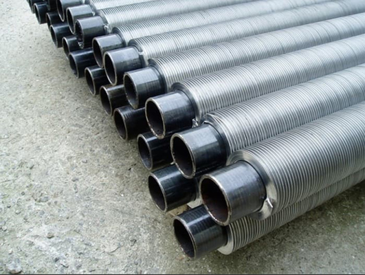 TUV Titanium Fin Tube Tube Finned Tube Trao đổi nhiệt Hóa dầu Hàng không vũ trụ