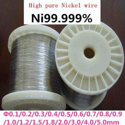 Dây niken nguyên chất 99,6% Ni200 Ni201 Dây niken Mig 0,25mm