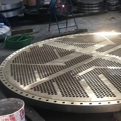 Tấm đồng mạ 12mm ASTMB432 Thiết bị trao đổi nhiệt tấm ống nổ