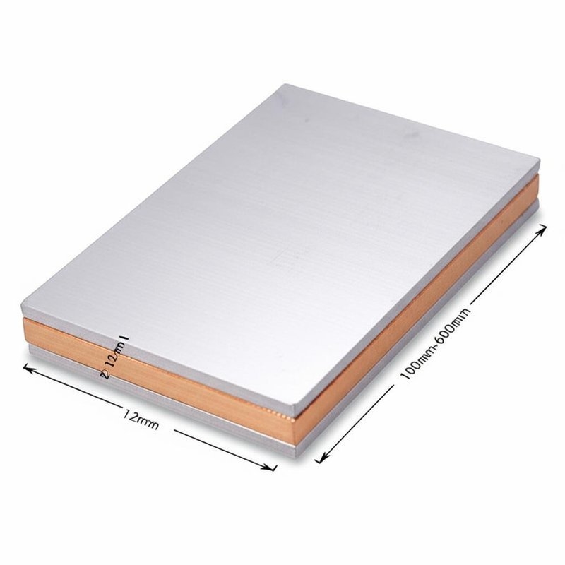 2-12mm Độ dày tấm Titanium phủ với vật liệu kim loại phủ đồng 100mm-6000mm Chiều dài